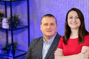 Skirmantas Malinauskas ir Eglė Samoškaitė